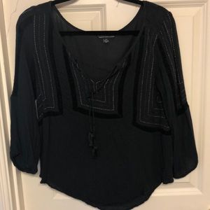 Navy top American Eagle
